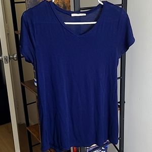 Small navy t shirt